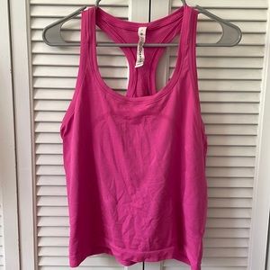 Sonic pink lululemon tank top